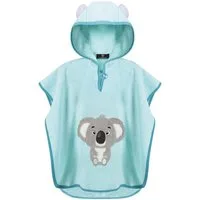Laynenburg Badeponcho Kinder mit Kapuze - 100% Baumwolle - Strandponcho, Handtuch Poncho aus Frottee für Baby Jungen Mädchen