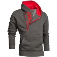 Amaci&Sons Kapuzenpullover HUNTSVILLE Kapuzenpullover Herren Zipper Pullover Sweatshirt Hoodie Sweatjacke