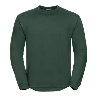 Russell - Sweatshirt Schwer für Herren/Damen Unisex (Flaschengrün)