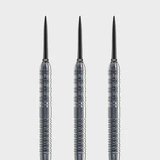 Steel Dart Barrel Zylinder Grip2 V3 - Silber / 21g