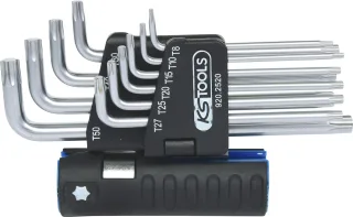 KS Tools 3 in 1 Torx-Winkelstiftschlüssel-Satz,10-tlg lang - 920.2520