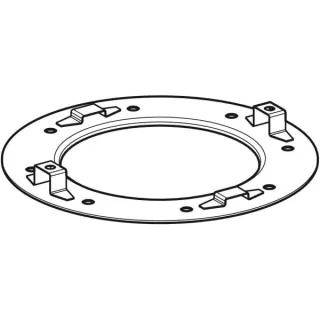 Geberit Befestigungsflansch zu Geberit Pluvia 242760001