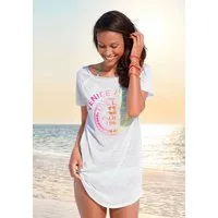 Venice Beach Longshirt mit Frontprint, Shirtkleid, Strandkleid, luftig und leicht