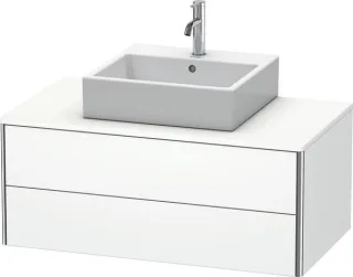 Duravit XSquare Konsolenwaschtischunterbau wandhängend Weiß Supermatt 1000x548x400 mm - XS491108484 XS491108484