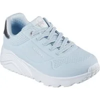 Skechers UNO LITE Sneaker, Schnür,-Plateausneaker mit Metallic, Größenschablone zum Download