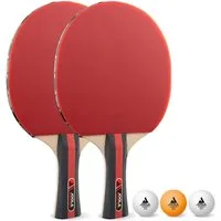 Joola Tischtennisschläger Tischtennis Set Rosskopf Special Model, Tischtennis Schläger Set Tischtennisset Table Tennis Bat Racket