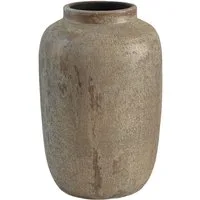 CreaFlor Home Bodenvase Avion, Farbe: Braun, Höhe: 30cm