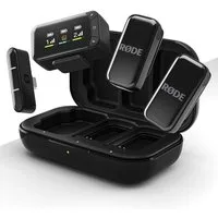 RØDE Rode Wireless Micro Camera Kit Drahtloses Mikrofon-System Digitales Aufnahmegerät (Drahtloses Mikrofon-Set für Kameras und Smartphone)