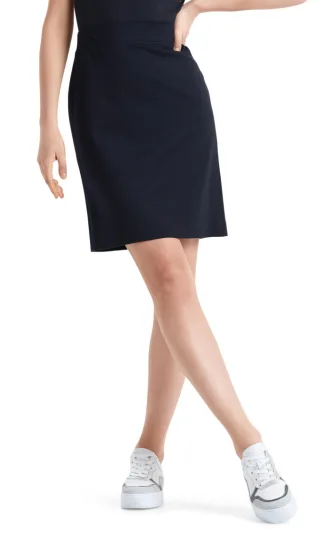 Marc Cain Essentials - Knielanger Rock midnight blue - Gr. - 36