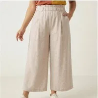 OriginalYou Culotte Weite Schlupfhose moderne Businesshose Wide Leg Freizeithose Größe 38-42, Formstabil, Business bis Casual, Komfortbund
