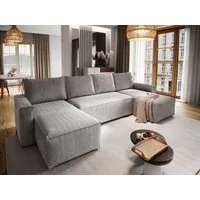 Masseno Ecksofa ASPRA mit Schlaffunktion U-Form, Sofa mit Bettkasten