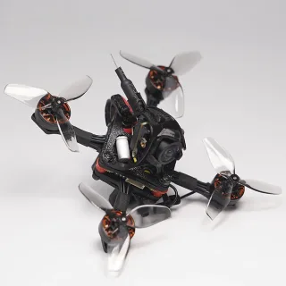 AstroRC TinyNose80 True-X 80mm 1.8 Inch 2S Micro Lightweight RC FPV Racing Drone BNF ELRS with 200mW Split VTX 1102 1400