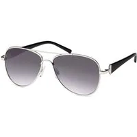 styleBREAKER Sonnenbrille Pilotenbrille mit Strass Edle Fliegerbrille (1-St)