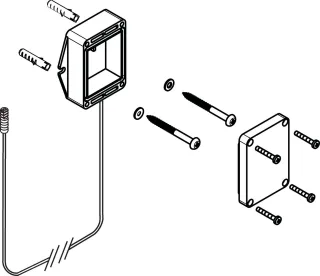 Hansgrohe Batterieaufnahme 98801000
