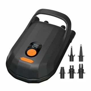 AIRBANK 20PSI High Pressure SUP Air Pump for Inflatable Stand Up Paddle Boards Boats Kayak 12V DC Car Connector Automati