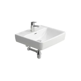 LAUFEN Waschtisch,LAUFEN Pro A,600x480,ohne Hahnloch,m.Überlauf,weiß,81895.2,8189520001091 H8189520001091