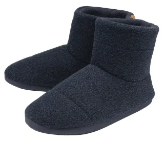 Herren-Hausschuhe | Dunlop | Memory Foam | Haus Haus Schlafzimmer | Harte Sohle | Großes Geschenk für Ihn - Navy