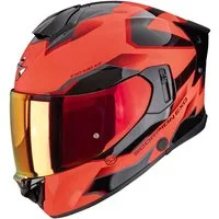 Scorpion Exo Motorradhelm Scorpion EXO-530 Air Clip Integralhelm Rot / Schwarz S (1er Set), integralhelm motorrad