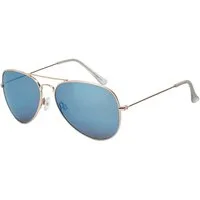 BEZLIT Eyewear Pilotenbrille Damen Herren Piloten Sonnenbrille mit Metallrahmen (1-St) mit schwarzen Linsen