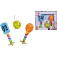 Eichhorn Spielzeug-Musikinstrument Musikset mit Maracas, (Set, 3 tlg)