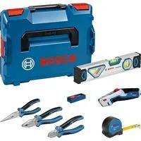 Zangen- und Handwerkzeug-Set, 16-teilig, Zangen-Set blau, L-BOXX 102