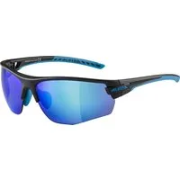 Alpina Sports Sonnenbrille TRI-SCRAY 2.0 HR BLACK-CYAN MATT