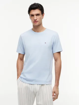 ESS SEASONAL REG FIT SOLID TEE Sky Blue - Gr. - L
