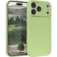 EAZY CASE Handyhülle für Apple iPhone 17 Pro Max Hülle Silikon 6,9 Zoll, Smart Slimcover Matt Silikon Schutzhülle mit Kameraschutz tpu Grün