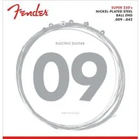 Fender Saiten, E-Gitarren Saiten Super 250L 9-42 Nickel Plated Steel -