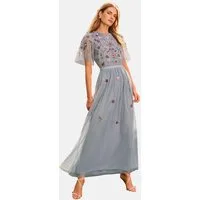 Love & Roses Maxikleid Love & Roses Maxikleid für Brautjungfern, Regular (1-tlg)