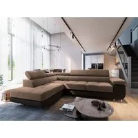 Masseno Ecksofa SELVA mit Schlaffunktion L-Form, Sofa mit Bettkasten