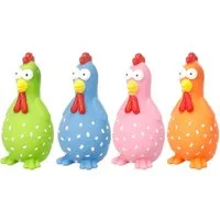 Flamingo Tierquietschie Hundespielzeug Buiza Huhn