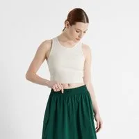 New Balance Tanktop sportlicher Stil, mit Rundhalsausschnitt, aus Jersey-Material