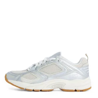Tommy Jeans - Archive Metallic-Sneaker mit Mesh-Einsätzen beige - Gr. - 37