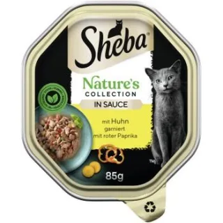 Sheba Natures Collection in Sauce Huhn mit Paprika 22x85 g