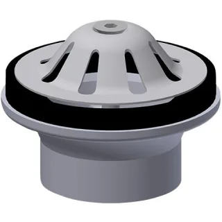 KWC Aquarotter Haubenablaufventil, CAMPUS, für Urinal, G 1 1/2B, 2030028476, 2030028476 2030028476