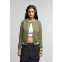 URBAN CLASSICS Sweatjacke Ladies College Sweat Jacket