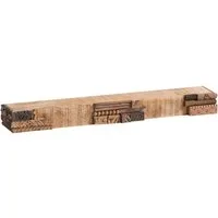 massivum Wandregal Greenland rustikales Balkendesign 100cm