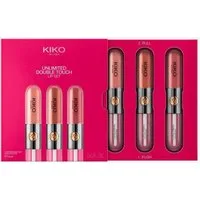 KIKO Milano Lippenstift-Set KIKO Milano Unlimited Double Touch Lipstick Kit, 3-tlg.