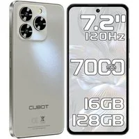Cubot Note 60 Android 15 Smartphone (18,28 cm/7.2 Zoll, 128 GB Speicherplatz, 48 MP Kamera, 7000mAh, 16(6+10)GB+128GB /1TB, 7.2" HD+ 120Hz, Dual SIM/ IP65/ GPS)