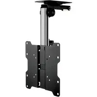 SO-TECH® TV-Deckenhalterung TV-Halterung klappbar drehbar höhenverstellbar neigbar, (für 17-37 Zoll, ideal für Dachschrägen, Wohnmobil)