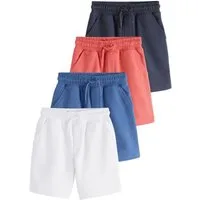 Next Shorts Basic-Shorts, Sporty Fit (4-tlg)