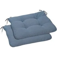 GO-DE Sitzauflage Carina, (Spar-Set, 2 St), Maße ca.: 38 cm x 38 cm x 5 cm