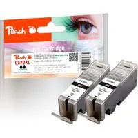 Tinte schwarz PI100-287 (DoppelPack) kompatibel zu Canon PGI-570XL