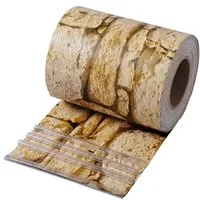 Woltu Sichtschutzstreifen, 450g/m² PVC Sichtschutz, 35 m Rolle, 19 cm Höhe