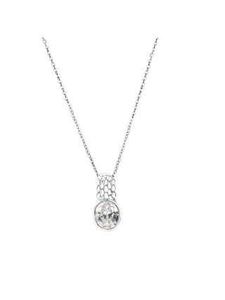 Zeeme Silber Anhänger mit Kette 925/- Sterling Silber rhodiniert Zirkonia
