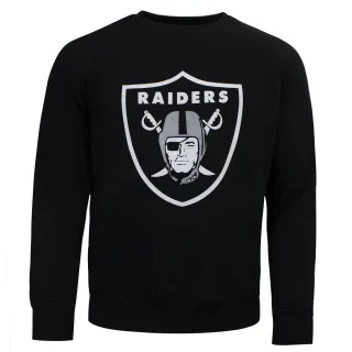 Fanatics Oakland Raiders Schwarzer Herrenpullover