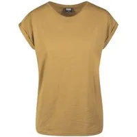 URBAN CLASSICS Kurzarmshirt Urban Classics Damen Ladies Extended Shoulder Tee (1-tlg)