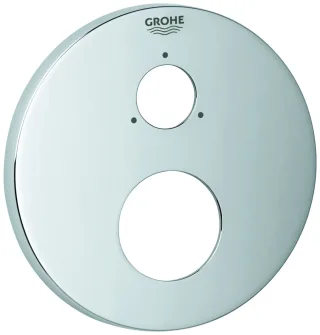 GROHE Rosette 49108 rund für EHM-Fertigmontagesets chrom, 49108000 49108000