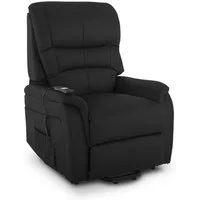 Raburg TV-Sessel Fernsehsessel mit Aufstehhilfe, 120 kg, Relax- & Liegefunktion, Jan, Relaxsessel, elektrisch mit Fernbedienung, 2× Motoren